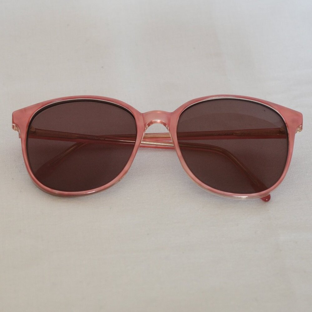 Pink Milano Round Frame Women's Sunglasses